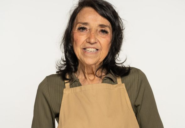Hazel Vaughan for The Great British Bake Off