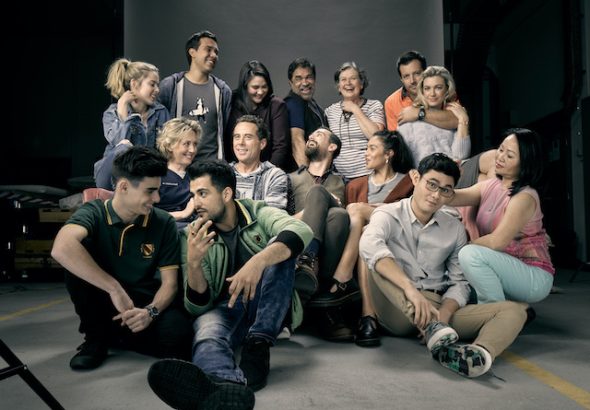 The cast of The Heights