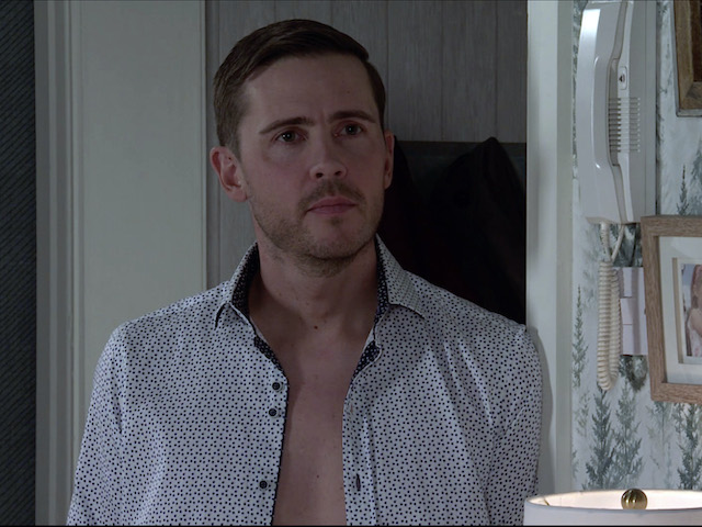 Todd and Billy on Coronation Street on December 14, 2020