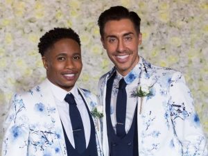 Scott and Mitchell on Hollyoaks on September 8, 2020