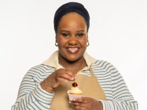 Illiyin Morrison for The Great British Bake Off