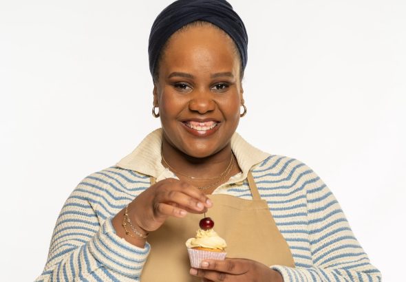 Illiyin Morrison for The Great British Bake Off