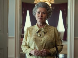 Imelda Staunton as Queen Elizabeth II in The Crown