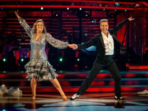 Jacqui Smith and Anton Du Beke on Strictly Come Dancing