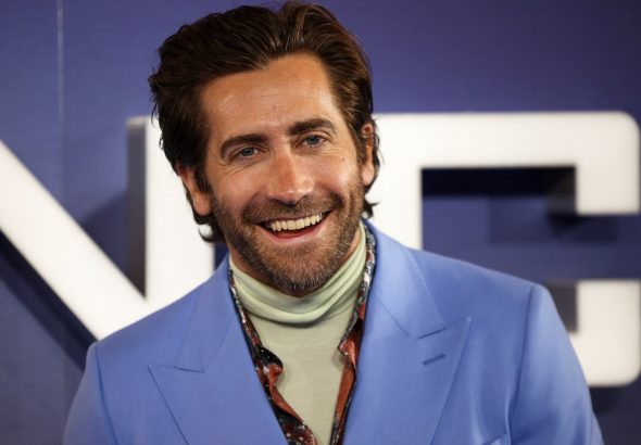 Jake Gyllenhaal pictured on March 23, 2022