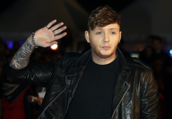 James Arthur pictured on December 14, 2013
