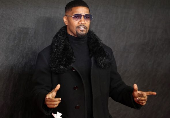 Jamie Foxx pictured on February 15, 2023