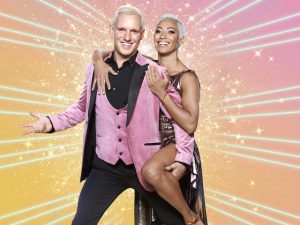 Jamie Laing and Karen Hauer for Strictly Come Dancing