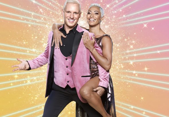 Jamie Laing and Karen Hauer for Strictly Come Dancing