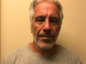 Jeffrey Epstein pictured on March 28, 2017