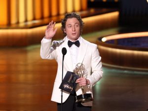 Jeremy Allen White pictured on January 15, 2024