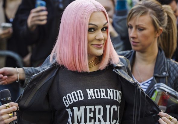 Jessie J pictured on May 22, 2015