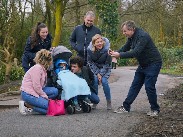 Leanne, Nick, Steve and Simon on Coronation Street on June 24, 2020