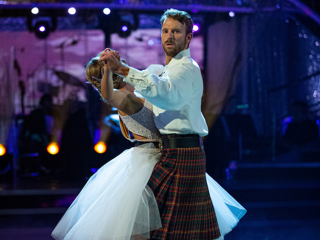 ++DRESS RUN++ Amy Dowden, JJ Chalmers