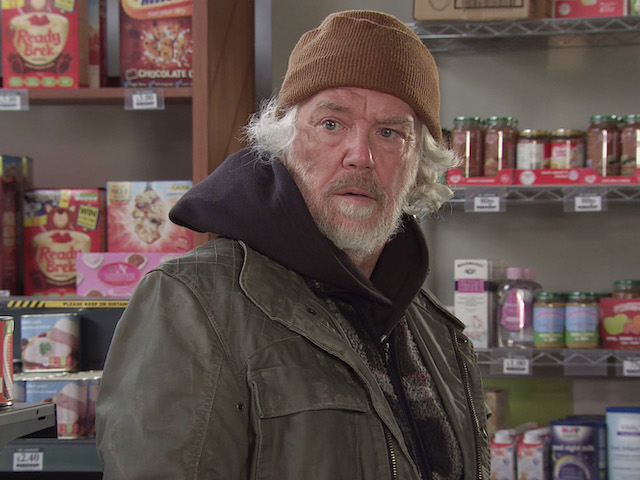Stu on Coronation Street on October 27, 2021