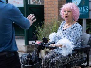 Diane Langton as Nana McQueen in Hollyoaks