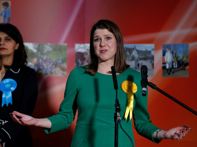 Jo Swinson pictured on December 13, 2019