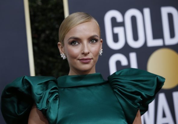 Jodie Comer pictured on January 5, 2020
