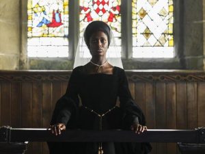 Jodie Turner-Smith as Anne Boleyn in Anne Boleyn