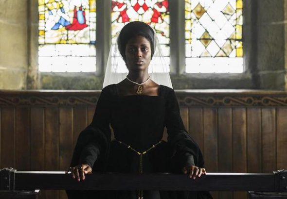 Jodie Turner-Smith as Anne Boleyn in Anne Boleyn