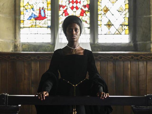 Jodie Turner-Smith as Anne Boleyn in Anne Boleyn