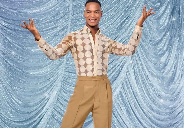 Johannes Radebe for Strictly Come Dancing
