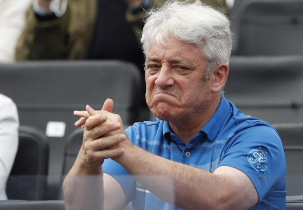 John Bercow pictured on June 20, 2021