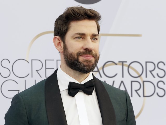 John Krasinski pictured on January 27, 2019