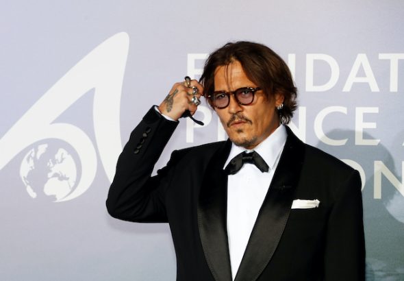 Johnny Depp pictured on September 24, 2020