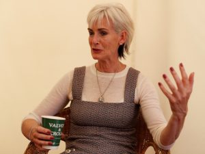 Judy Murray pictured on August 15, 2017