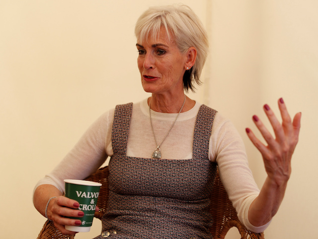 Judy Murray pictured on August 15, 2017