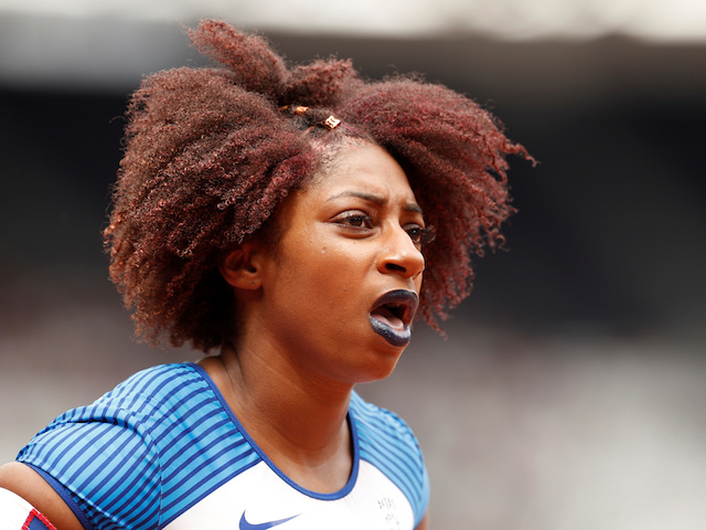 Kadeena Cox pictured on July 21, 2019