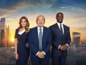 Karren Brady, Alan Sugar and Tim Campbell for The Apprentice
