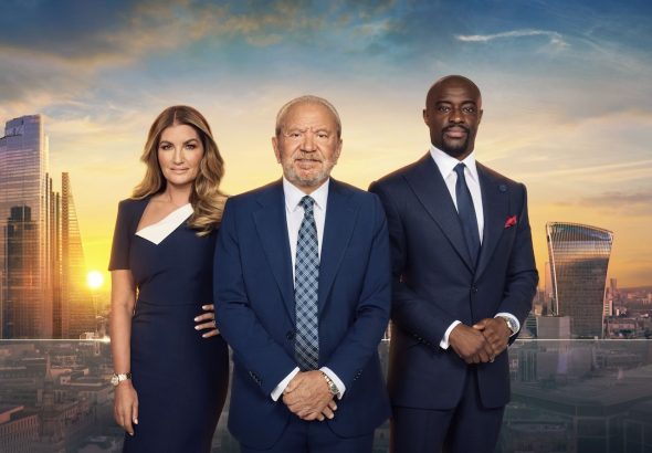 Karren Brady, Alan Sugar and Tim Campbell for The Apprentice