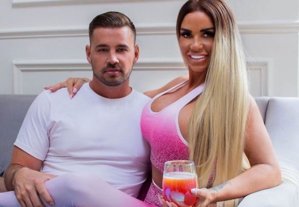Carl Woods and Katie Price