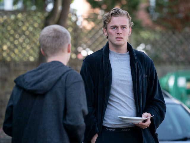 Bobby and Peter on EastEnders on December 7, 2020