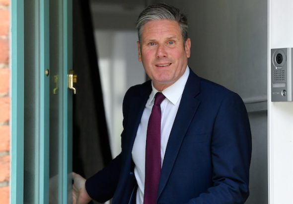 Keir Starmer pictured on May 10, 2021