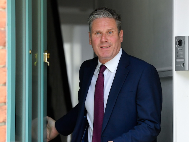 Keir Starmer pictured on May 10, 2021