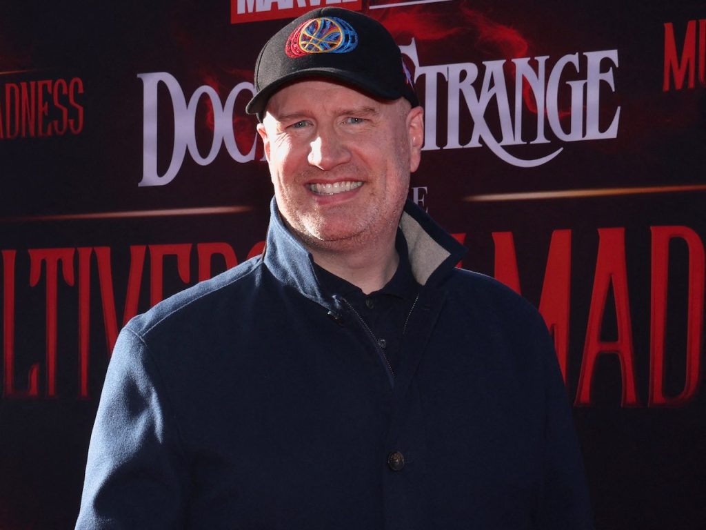 Kevin Feige pictured on May 2, 2022