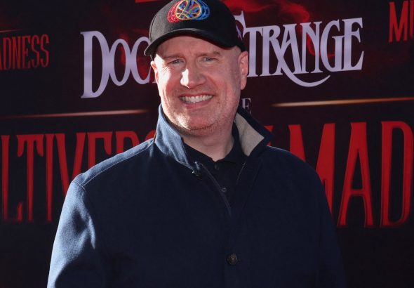 Kevin Feige pictured on May 2, 2022
