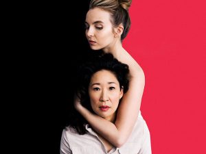 Jodie Comer and Sandra Oh in Killing Eve