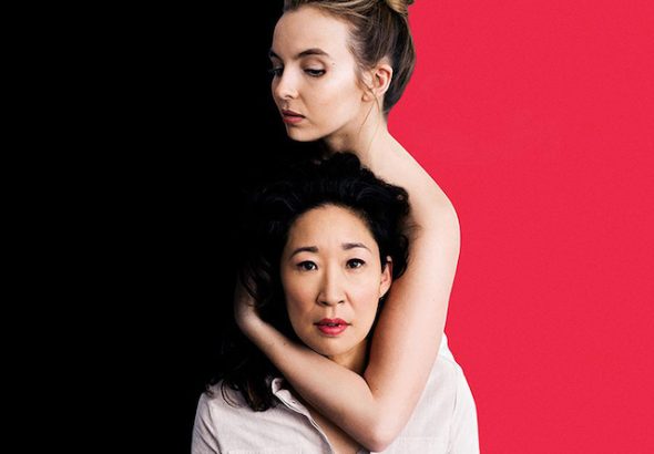 Jodie Comer and Sandra Oh in Killing Eve