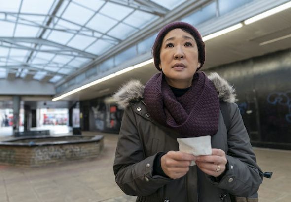 Sandra Oh as Eve Polastri in Killing Eve