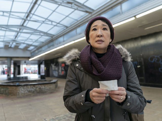 Sandra Oh as Eve Polastri in Killing Eve