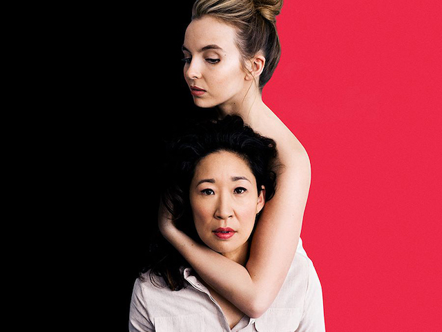 Jodie Comer and Sandra Oh in Killing Eve
