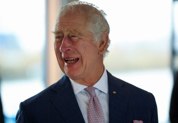 King Charles pictured on March 31, 2023