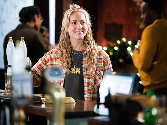 Maddy Hill as Nancy Carter on EastEnders