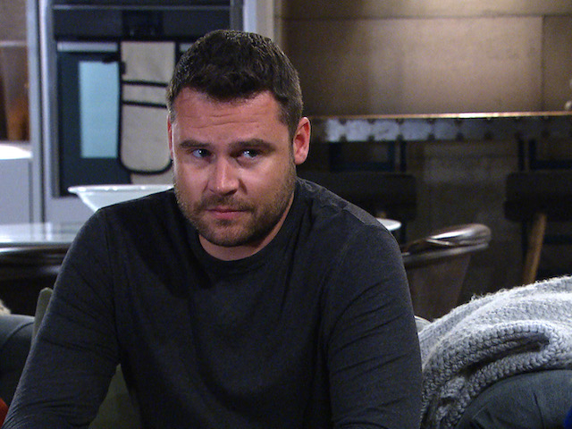 Danny Miller as Aaron Dingle on Emmerdale