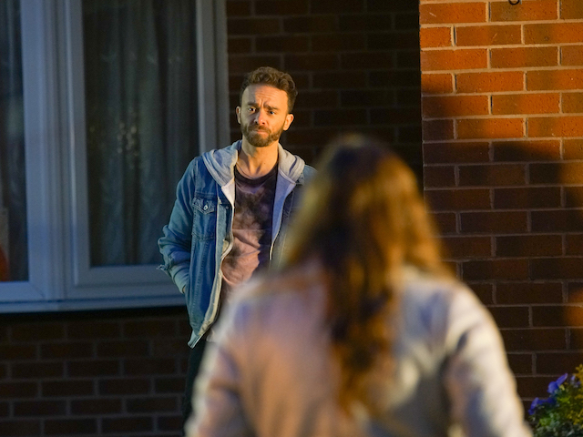 David discovers that the locks have been changed on Coronation Street on January 6, 2021