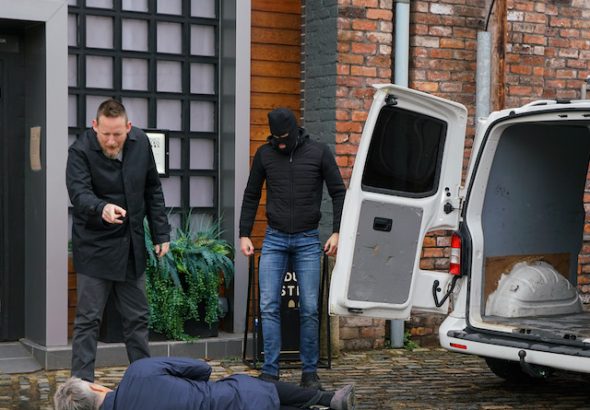 Mick on Coronation Street on January 18, 2021